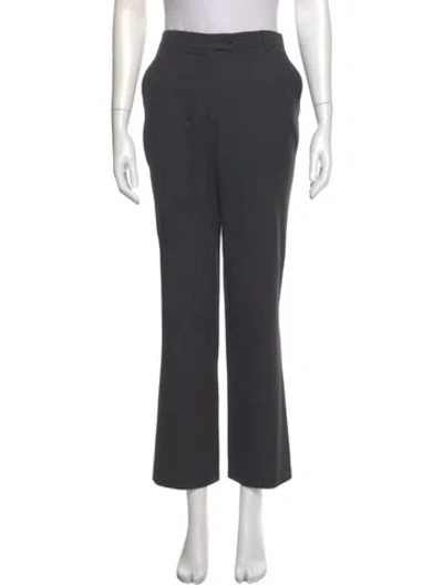 Pre-owned Jil Sander Straight Leg Pants In Gray