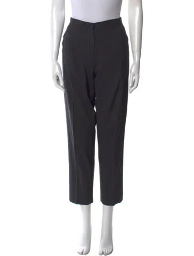 Pre-owned Jil Sander Straight Leg Pants In Gray