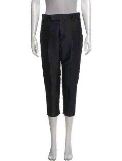 Pre-owned Jil Sander Straight Leg Pants In Gray