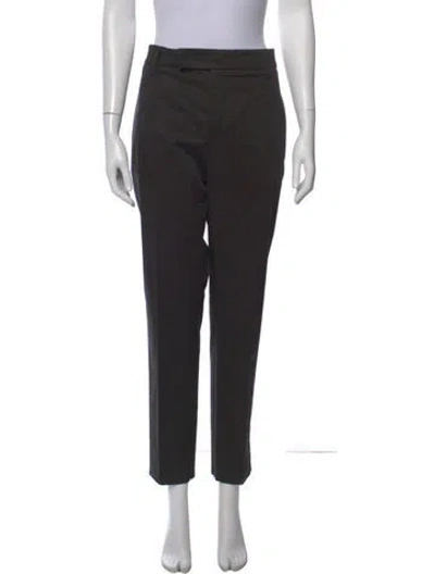 Pre-owned Jil Sander Straight Leg Pants In Gray