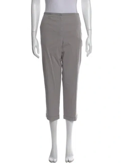 Pre-owned Jil Sander Straight Leg Pants In Gray
