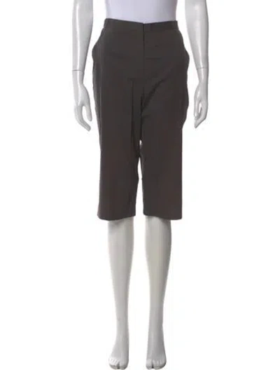 Pre-owned Jil Sander Straight Leg Pants In Gray