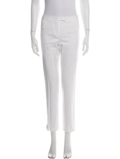 Pre-owned Jil Sander Straight Leg Pants In Green