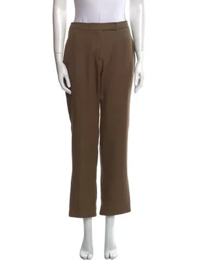 Pre-owned Jil Sander Straight Leg Pants In Green