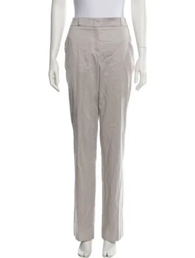 Pre-owned Jil Sander Straight Leg Pants In Neutral