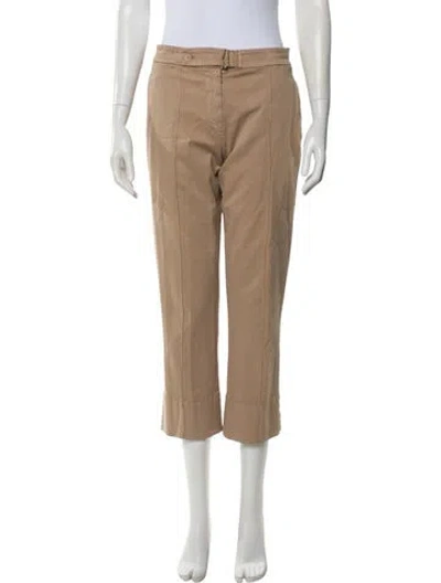 Pre-owned Jil Sander Straight Leg Pants In Neutral