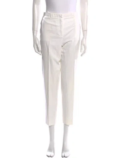 Pre-owned Jil Sander Straight Leg Pants In Neutral