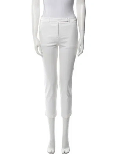 Pre-owned Jil Sander Straight Leg Pants In Neutral