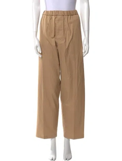 Pre-owned Jil Sander Straight Leg Pants In Neutral