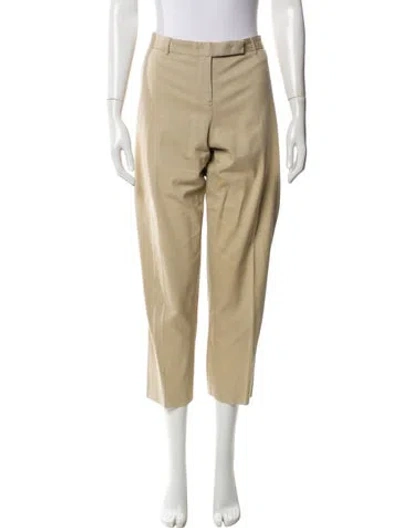 Pre-owned Jil Sander Straight Leg Pants In Neutral