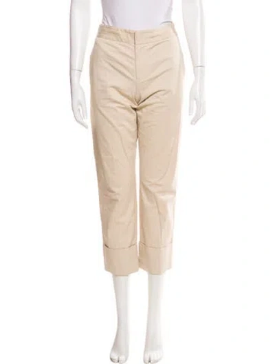 Pre-owned Jil Sander Straight Leg Pants In Neutral