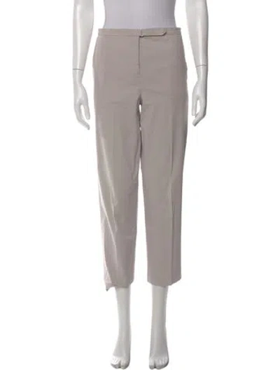 Pre-owned Jil Sander Straight Leg Pants In Neutral