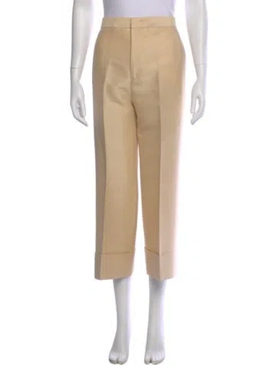 Pre-owned Jil Sander Straight Leg Pants In Neutral