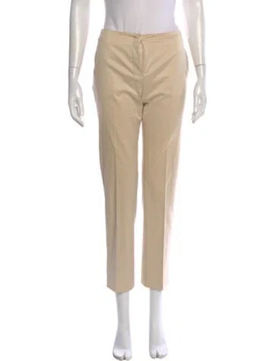Pre-owned Jil Sander Straight Leg Pants In Neutral