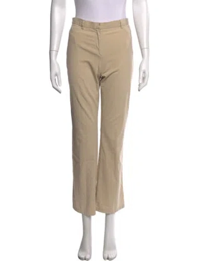 Pre-owned Jil Sander Straight Leg Pants In Neutral