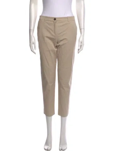 Pre-owned Jil Sander Straight Leg Pants In Neutral