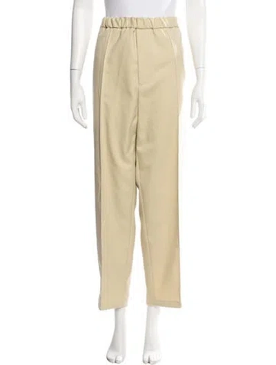 Pre-owned Jil Sander Straight Leg Pants In Neutrals