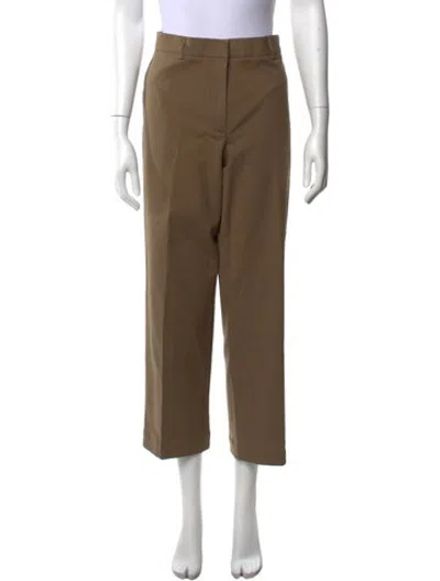 Pre-owned Jil Sander Straight Leg Pants In Neutrals
