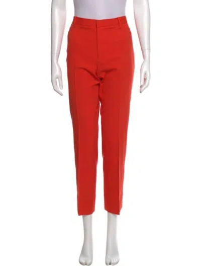 Pre-owned Jil Sander Straight Leg Pants In Orange