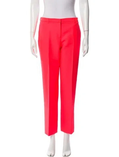 Pre-owned Jil Sander Straight Leg Pants In Orange