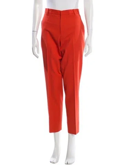 Pre-owned Jil Sander Straight Leg Pants In Orange