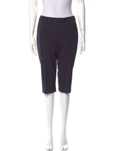 Pre-owned Jil Sander Straight Leg Pants In Purple