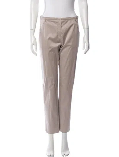 Pre-owned Jil Sander Straight Leg Pants W/ Tags In Neutrals