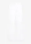 Jil Sander Straight-leg Pants In White