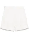 Jil Sander Shorts Mit Geradem Bein In Weiss