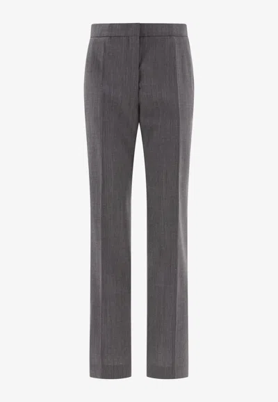 JIL SANDER STRAIGHT-LEG TAILORED PANTS
