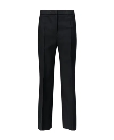 Jil Sander Straight Leg Tailored Pants In Black