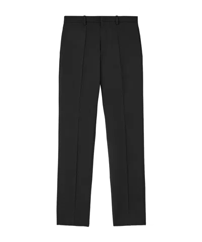 Jil Sander Straight-leg Tailored Trousers In Black