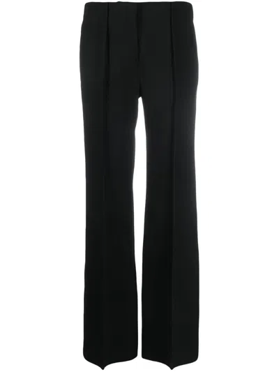 Jil Sander Straight-leg Trousers In 黑色