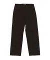Jil Sander Straight-leg Trousers In Black