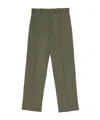 Jil Sander Straight-leg Trousers In Green