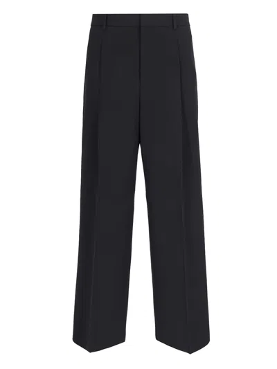 Jil Sander Straight Trousers In Black  