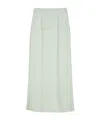 Jil Sander Straight Skirt In White