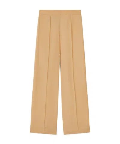 Jil Sander Straight Tailored Trousers In Nude