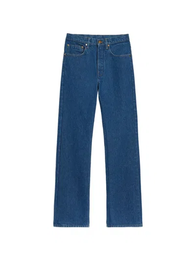 Jil Sander Straight-leg Jeans In Blue