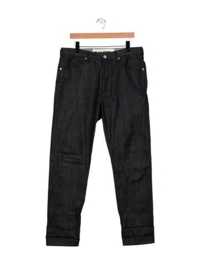 Pre-owned Jil Sander Straight-leg Jeans In Blue