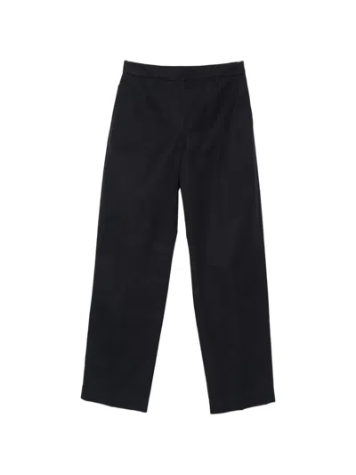 Jil Sander Straight-leg Trousers In Black