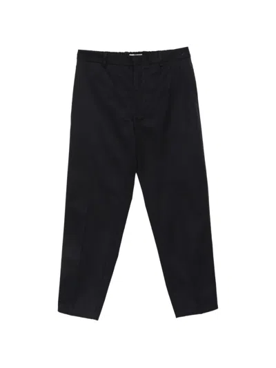 Jil Sander Straight-leg Trousers In Blue
