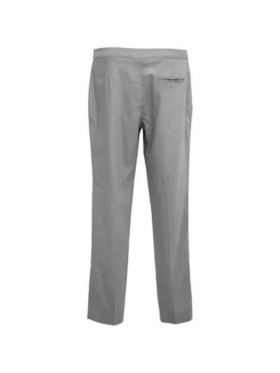 Pre-owned Jil Sander Straight-leg Trousers In Grey