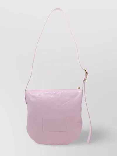 Jil Sander Strap Hardware Shoulder Bags In Blue