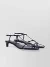 Jil Sander Black New Tripon 2 Sandals