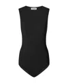 Jil Sander Body Aus Jersey In Black