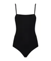 Jil Sander Stretch-design Bodysuit In Black