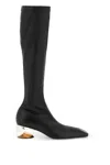 JIL SANDER SLEEK AND SOPHISTICATED STRETCH LEATHER BOOTS FOR WOMEN