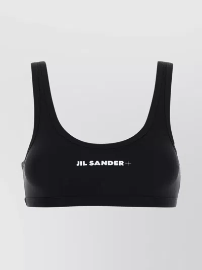 JIL SANDER LOGO BIKINI TOP