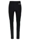 Jil Sander Black Leggings With Printed Waistband In Black